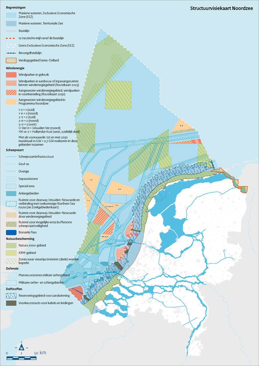 Structuurvisiekaart Noordzee